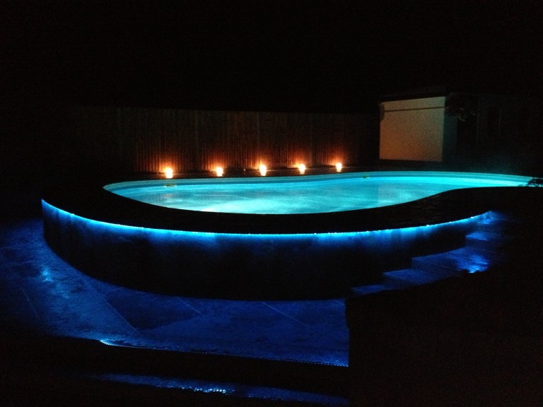 Surrey garden lighting