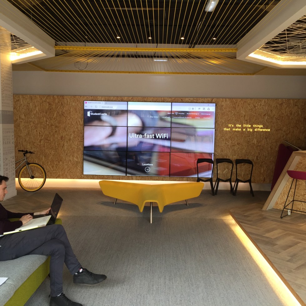 Lighting design for student accommodation