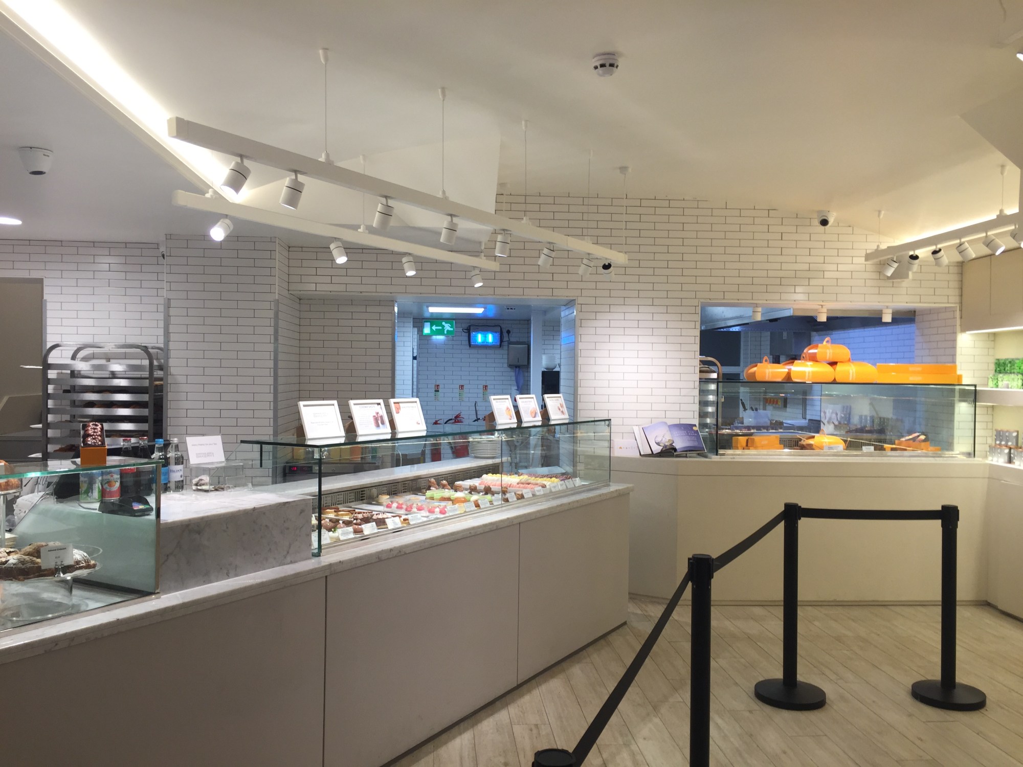 Lighting design for bakery