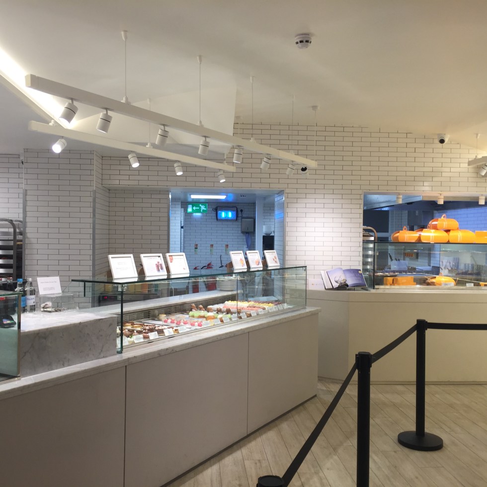 Lighting design for bakery